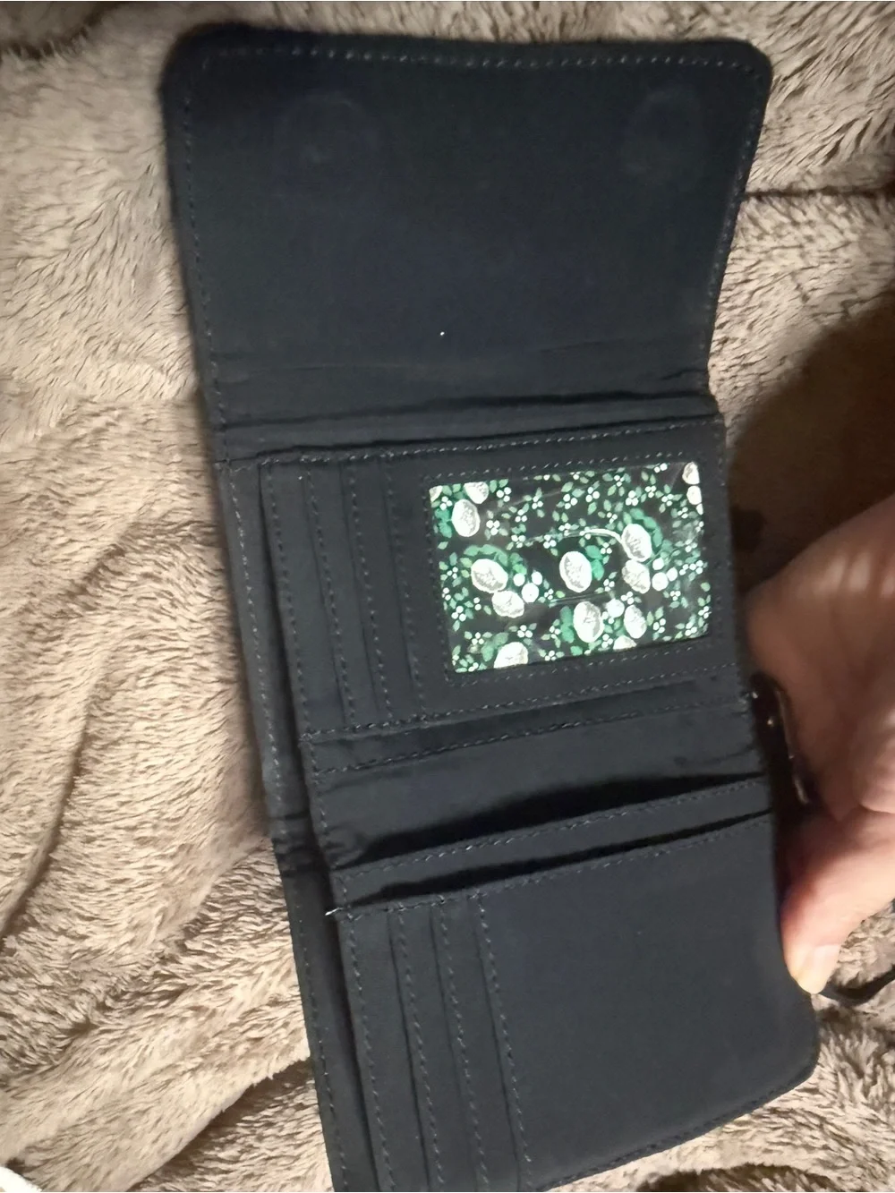 Vera Bradley compact wristlet